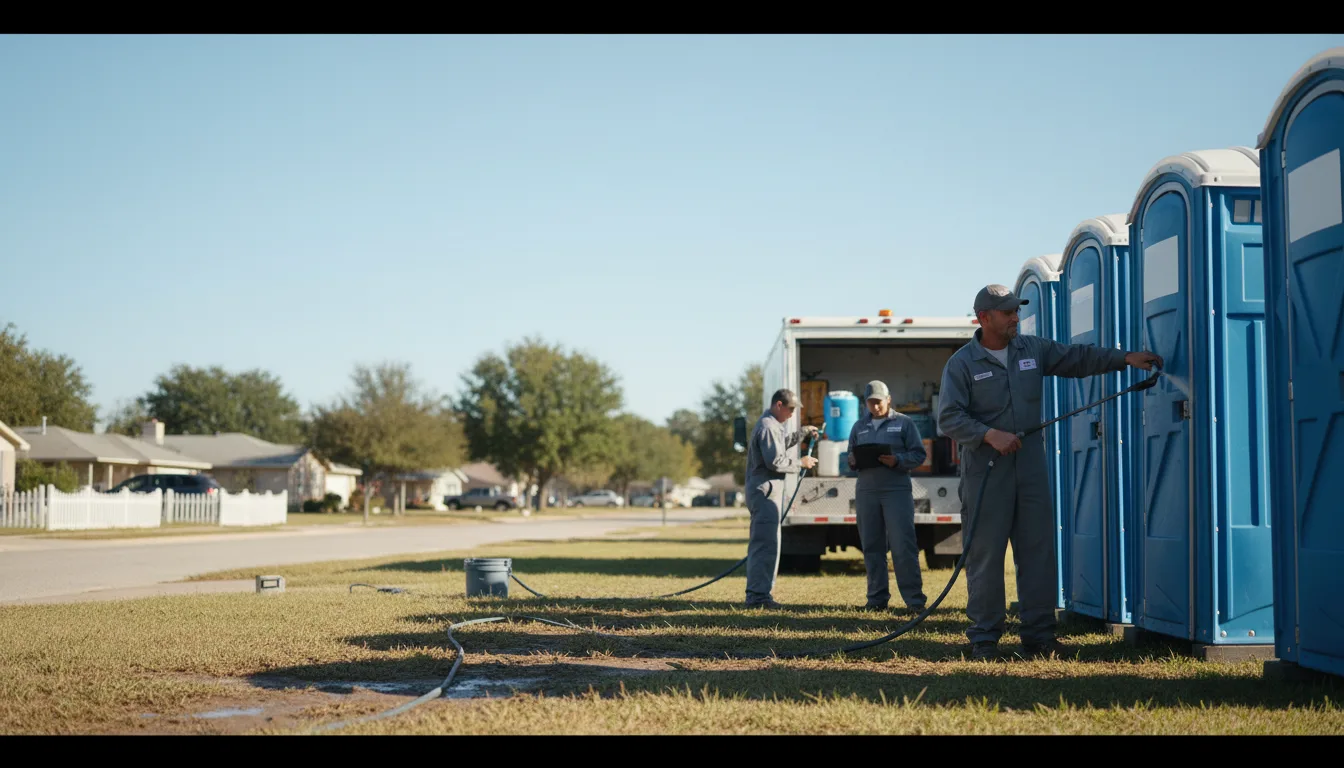 Long-Term Portable Toilet Rental in Enterprise, MS near me